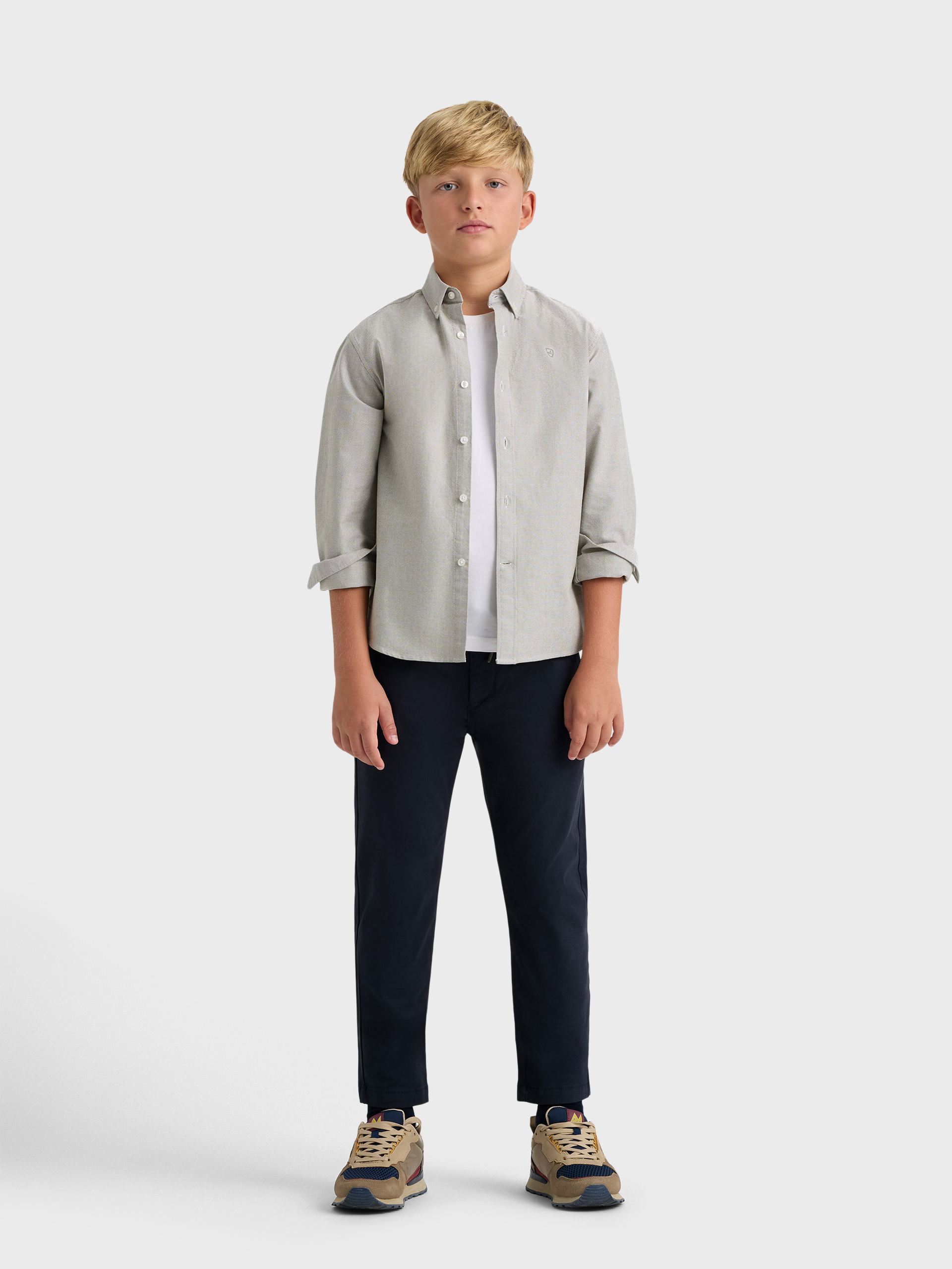 CAMISA OXFORD SOLID KIDS
